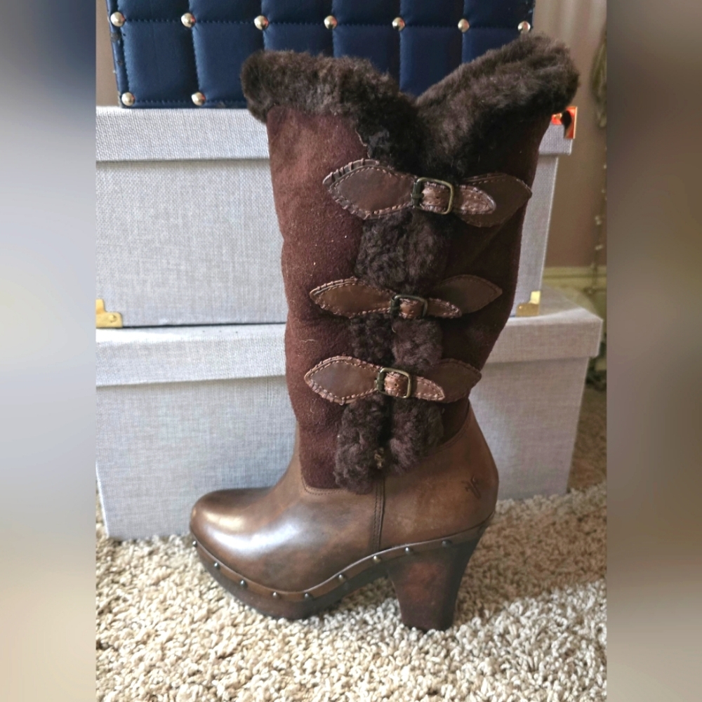 FRYE WINTER FOR CLOG BOOTS - 8B